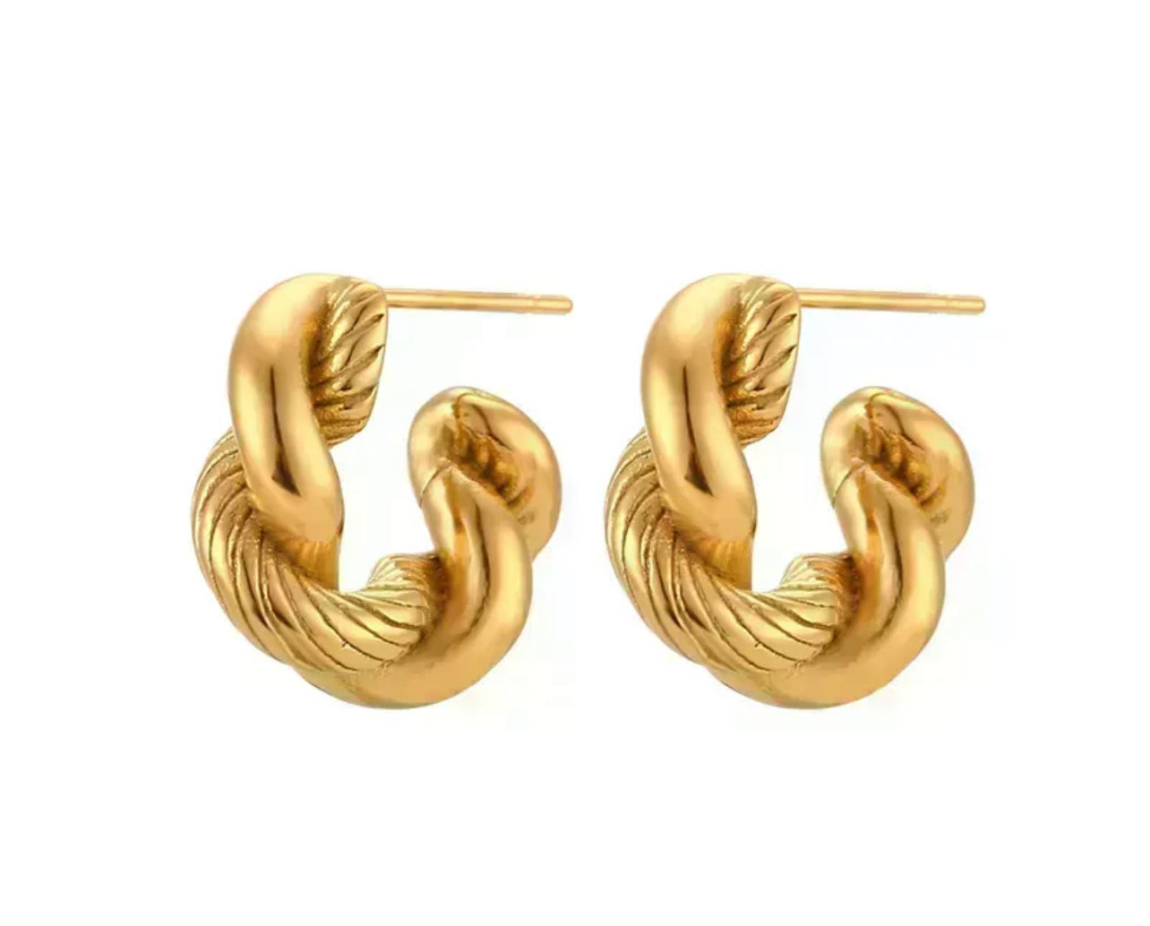 Earrings Trenza