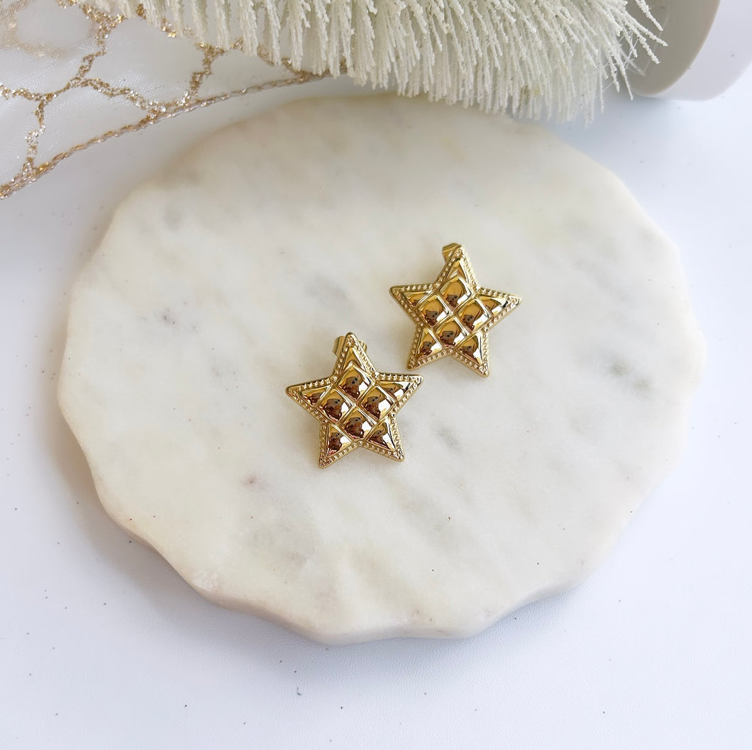 Star lumar earrings