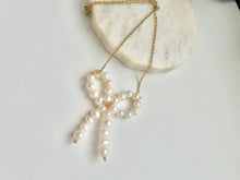 Load image into Gallery viewer, Lazo perlado necklace

